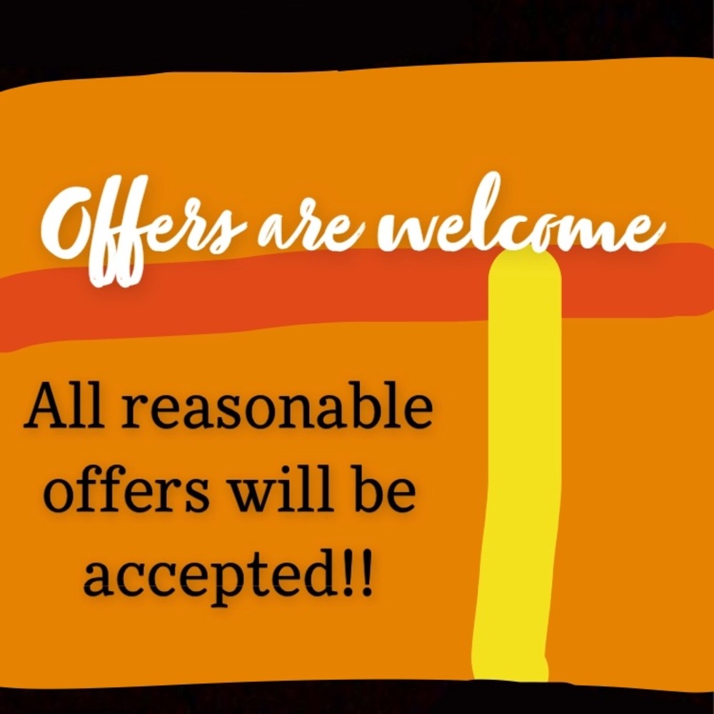 🤩OFFERS ARE WELCOME!!!🤩